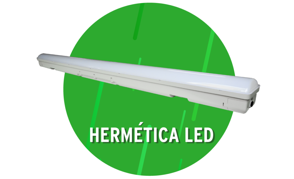 Luminária Hermética LED